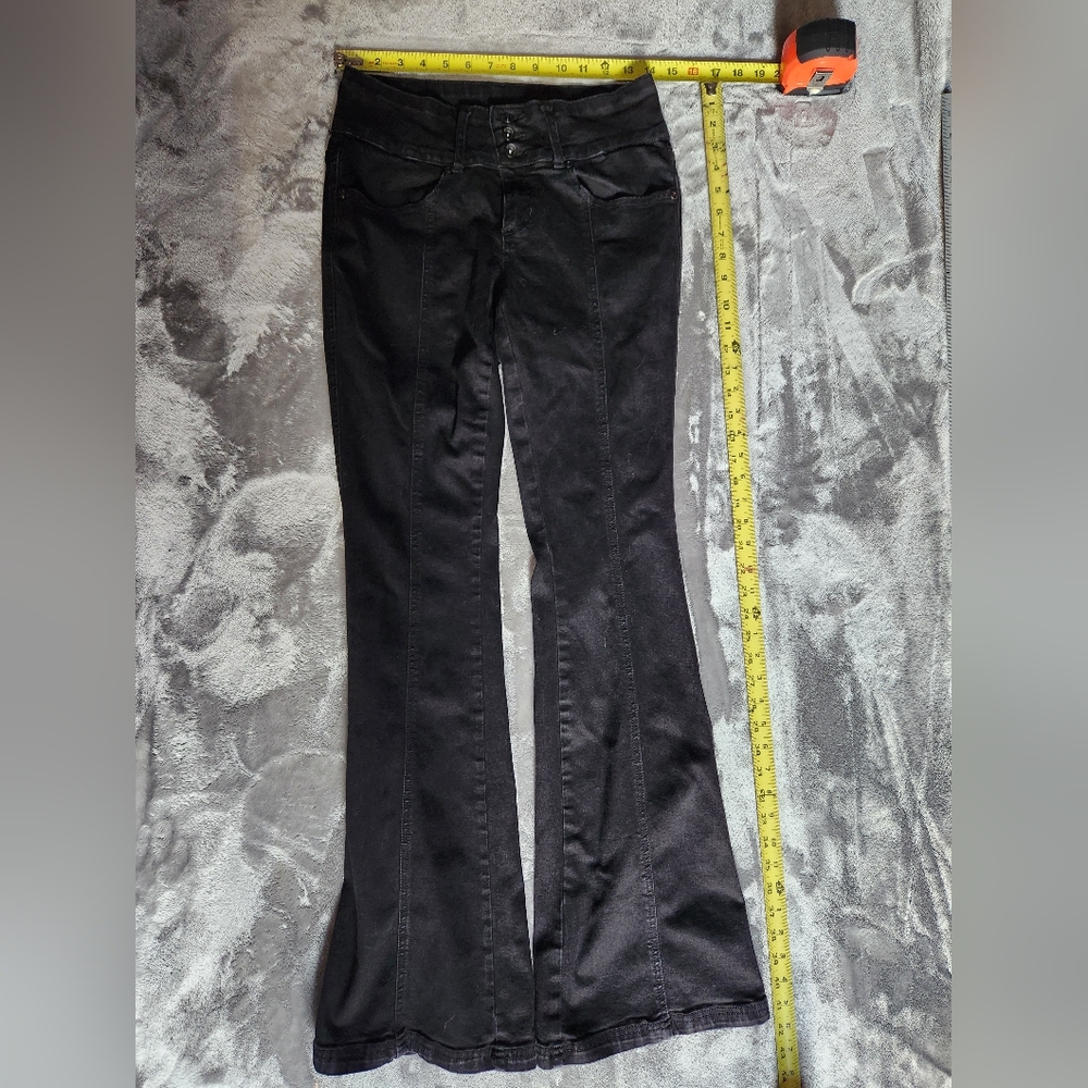 Hot Topic Black Flare Jeans